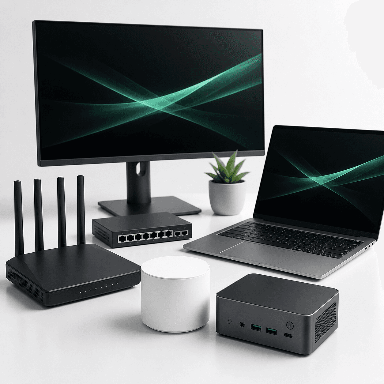 Fiber Wi-Fi 6 Modem Router urun fotografi